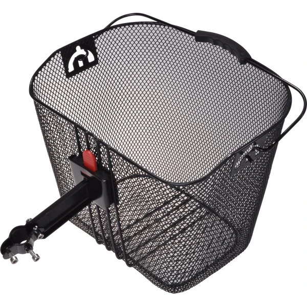 BikeKorb Pro Fahrradkorb vorne, feinmaschig, Schnellverschluss