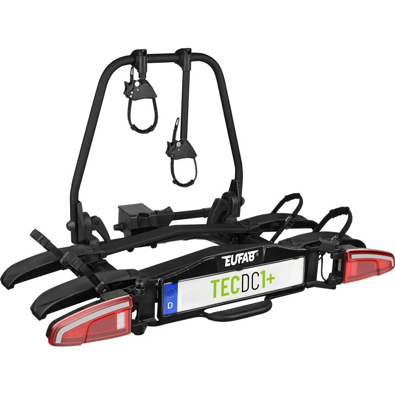 EUFAB TECDC1+ LED Kupplungsträger 2er Schwarz