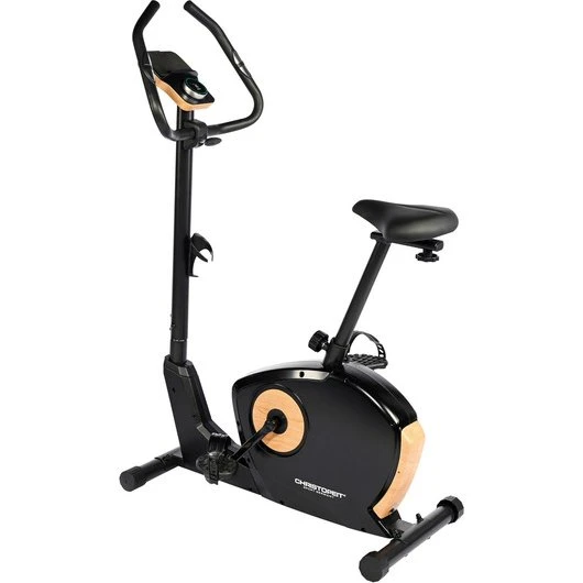 Christopeit Sport® Ergometer ET 3.1 schwarz/holzlook, 120 kg, 32 Stufen