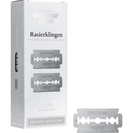 Brooklyn Soap Doppelseitige Rasierklingen